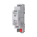 MicroBOX 12. KNX actuator with KNX Secure - 1 output 16A / 2 inputs A/D by Zennio