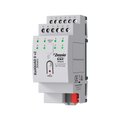 RailQUAD 8 v2. Input module with 8 analog-digital inputs for DIN rail with status indicator LEDs. by Zennio