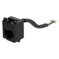 Cable for Z41 Pro, Z41 COM, Z70 v2 & Z100 - 4P to RJ45 female adapter by Zennio