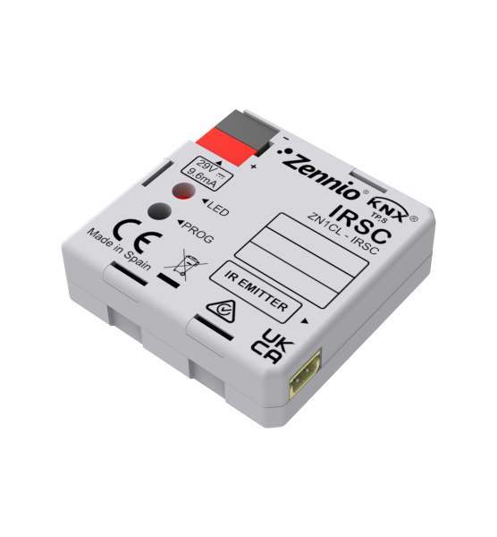 IRSC. KNX-IR interface for AC and AV devices via infrared by Zennio