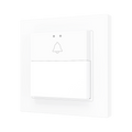 Presentia W1 v2. KNX motion detector for wall mounting - 1 button - Custom by Zennio