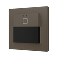 Presentia W1 v2. KNX motion detector for wall mounting - 1 button - Mocha by Zennio
