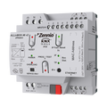 ALLinBOX 46 v2. Multifunction device with KNX power supply, KNX-IP Interface, 4 outputs/6 inputs and logic module by Zennio