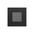 ZS55. RingBOX - KNX Doorbell cover 55x55 mm - Anthracite by Zennio