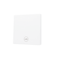 ZS55. Cover for Simple KNX Soft push button 55x55 mm. Tilt down - Matt White - Custom. Minimum 100 units per design by Zennio