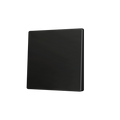 ZS55. Cover for Simple KNX Soft push button 55x55 mm. Tilt up&down - Anthracite by Zennio