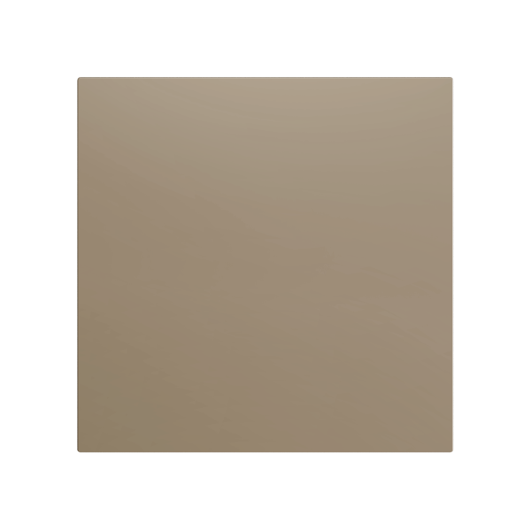 ZS70. Blind cover 70x70 mm - Champagne. Metallic plate (ZACHOLD33) is needed but not included by Zennio