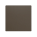ZS70. Blind cover 70x70 mm - Mocha. Metallic plate (ZACHOLD33) is needed but not included by Zennio