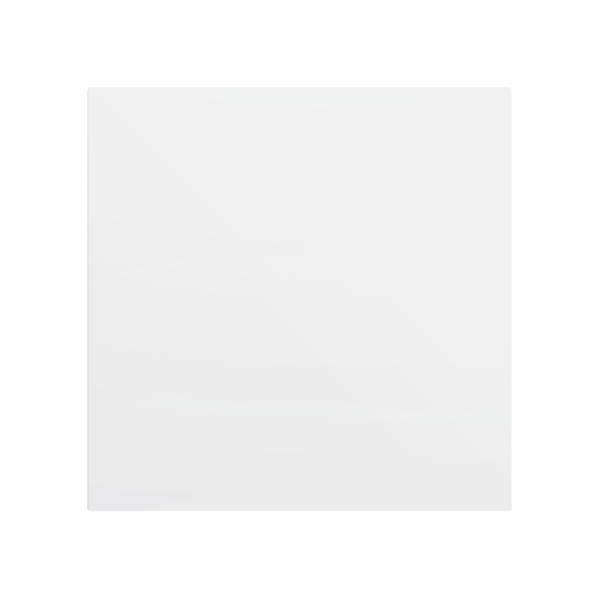 ZS70. Blind cover 70x70 mm - Matt white. Metallic plate (ZACHOLD33) is needed but not included by Zennio
