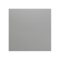 ZS70. Blind cover 70x70 mm - Silver. Metallic plate (ZACHOLD33) is needed but not included by Zennio