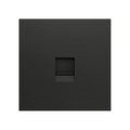 ZS70. Cover plate for RJ45 connector 70x70 mm - 1 insert - Anthracite by Zennio