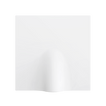 ZS70. Cable outlet cover 70x70 mm - Matt white by Zennio