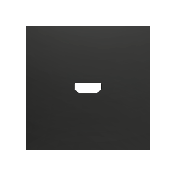 ZS70. Cover for HDMI insert 70x70 mm - Anthracite by Zennio