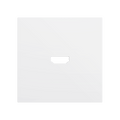 ZS70. Cover for HDMI insert 70x70 mm - Matt white by Zennio