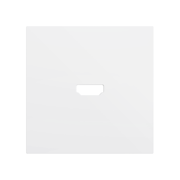 ZS70. Cover for HDMI insert 70x70 mm - Matt white by Zennio
