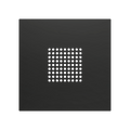 ZS70. RingBOX - KNX Doorbell cover 70x70 mm - Anthracite by Zennio