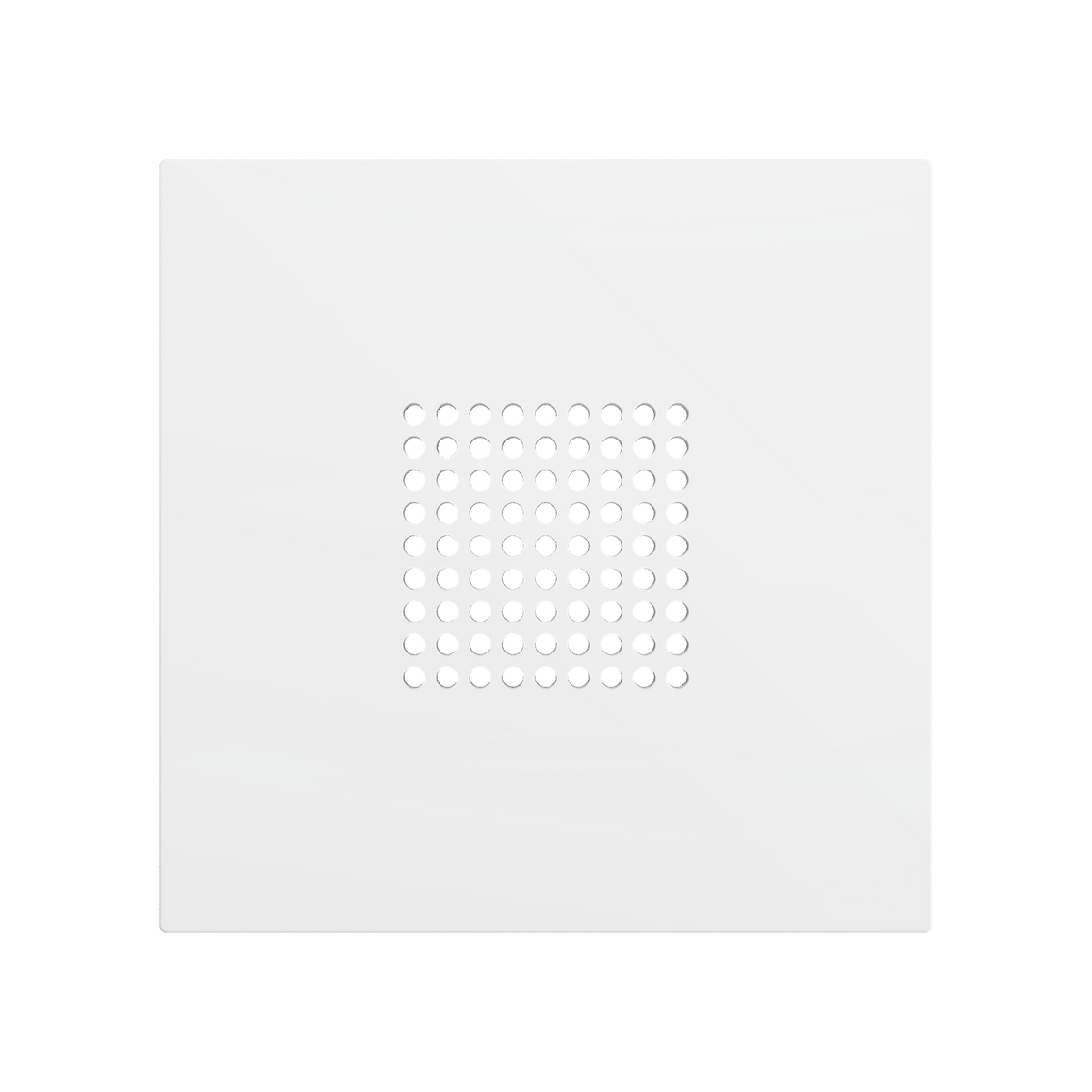 ZS70. RingBOX - KNX Doorbell cover 70x70 mm - Matt White by Zennio