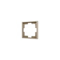 ZS70. 1-gang Frame - Champagne by Zennio