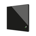 Flat Sensato v2. KNX Humidity and Temperature sensor for flush mounting - Anthracite by Zennio