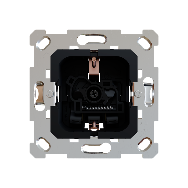 ZS55/ZS70. Schuko socket insert 16 A / 250 V ~ - quick connect terminals (without cover) by Zennio