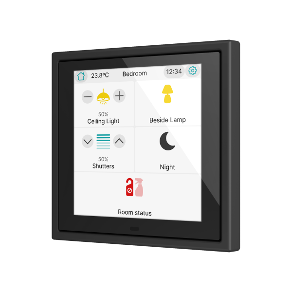 CX33. KNX capacitive touch panel 3,3" by Zennio