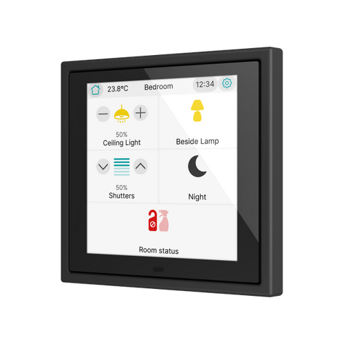 CX33. KNX capacitive touch panel 3,3" by Zennio