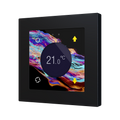 Flat RGB 55 Display. Glass capacitive switch with display - 360° Customizacion (ZS55 frame not included) by Zennio