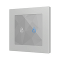 Flat RGB 55 X2. Glass capacitive push button 55x55 - 2 buttons - 360° Customizacion (ZS55 frame not included) by Zennio