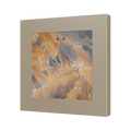 Flat RGB 55 X6. Glass capacitive push button 55x55 - 6 buttons - 360° Customizacion (ZS55 frame not included) by Zennio