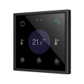 Flat RGB 70 Display. Glass capacitive switch with display - Custom (ZS70 frame not included) by Zennio