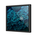 Flat RGB 70 X2. Glass Capacitive push button 70x70 - 2 buttons - 360° Customizacion (ZS70 frame not included) by Zennio