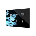 Flat XL X6. Glass capacitive push button - 6 buttons - Custom by Zennio
