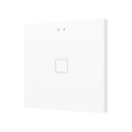 Tecla RGB 1. PC-ABS Capacitive push button - 1 button - White by Zennio