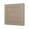 Tecla RGB 55 X1. PC-ABS Capacitive push button 55x55 - 1 button - Champagne (ZS55 frame not included) by Zennio