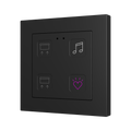 Tecla RGB 55 X4. PC-ABS Capacitive push button 55x55 - 4 buttons - Custom (ZS55 frame not included) by Zennio