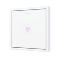 Tecla RGB 70 X1. PC-ABS Capacitive push button 70x70 - 1 button - Custom (ZS70 frame not included) by Zennio
