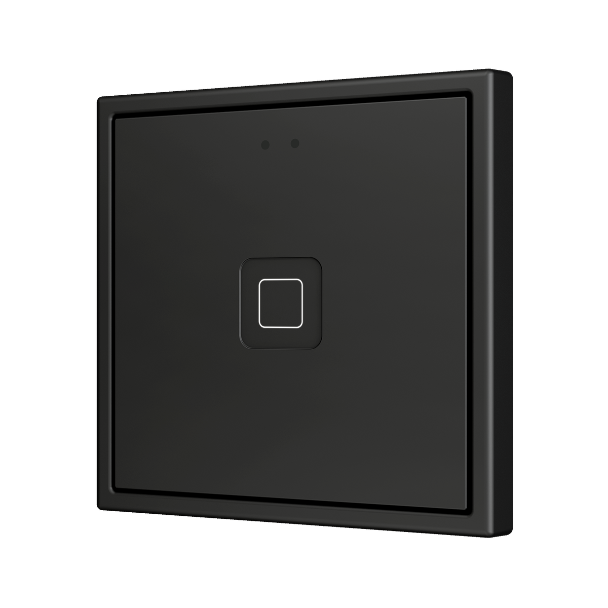 Tecla RGB 70 X1. PC-ABS Capacitive push button 70x70 - 1 button - Anthracite (ZS70 frame not included) by Zennio