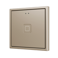 Tecla RGB 70 X1. PC-ABS Capacitive push button 70x70 - 1 button - Champagne (ZS70 frame not included) by Zennio