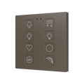 Tecla RGB 8. PC-ABS Capacitive push button - 8 buttons - Custom by Zennio