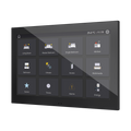 Z100. Color capacitive touch panel (10" display) - Anthracite by Zennio