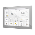 Z100. Color capacitive touch panel (10" display) - Silver by Zennio