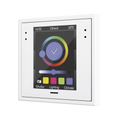 Z28. Capacitive touch panel (2.8" display) for 70x70 frames - Mocha (frame not included) by Zennio