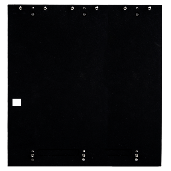 GetFace IP - Surface installation - Backplate - 3(w) x 3(h) modules (must be together with ZVP-CB3M) by Zennio