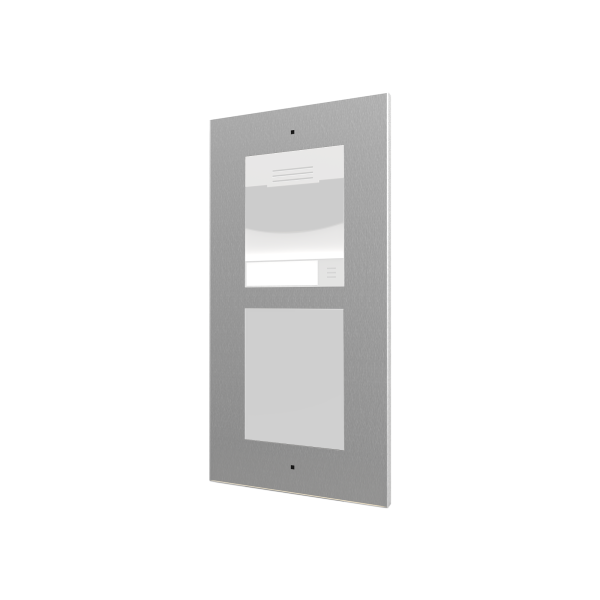 GetFace IP - Flush installation - Frame - 2 modules (must be together with ZVP-FBOX2) by Zennio