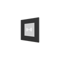 GetFace IP - Flush installation - Frame - 1 module - Black (must be together with ZVP-FBOX1) by Zennio