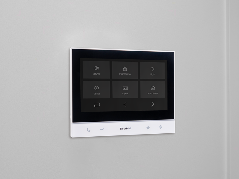 DoorBird A1103T IP Video Indoor Station, 7″ Touch, Induction Loop