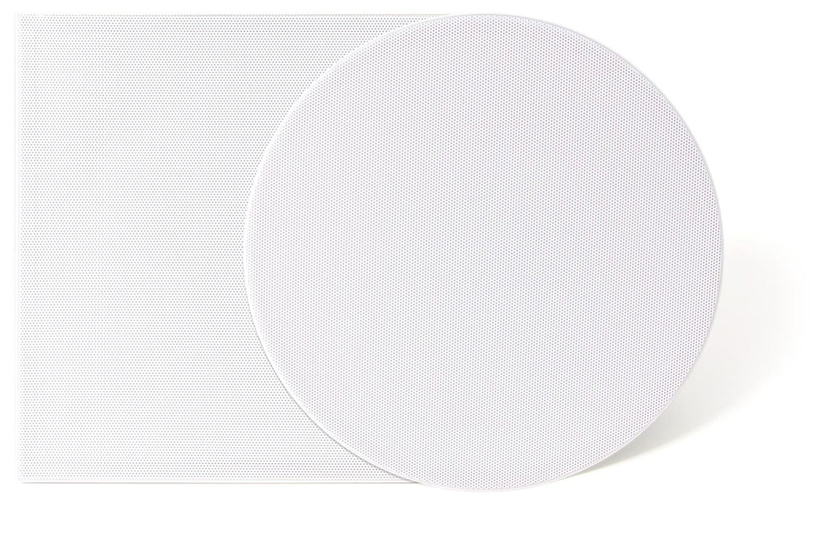 Basalte Cielo round and square grilles