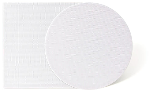 Basalte Cielo round and square grilles