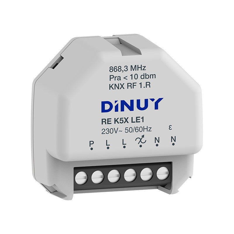 KNX RF universal dimming actuator RLC+LED, 1 channel – Dinuy