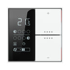 Ekinex FF KNX room thermostat with humidity sensor EK-EQ2-TP – Blue/green